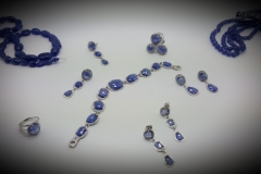 Parure tanzanite